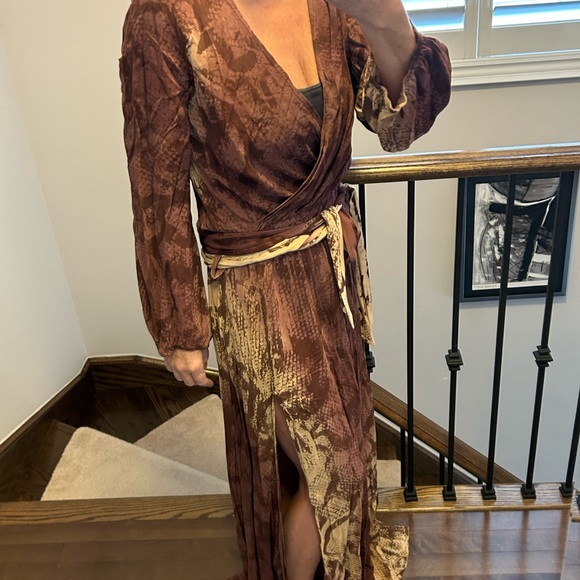 Full Length Rayon Dress - Picture 3 of 9